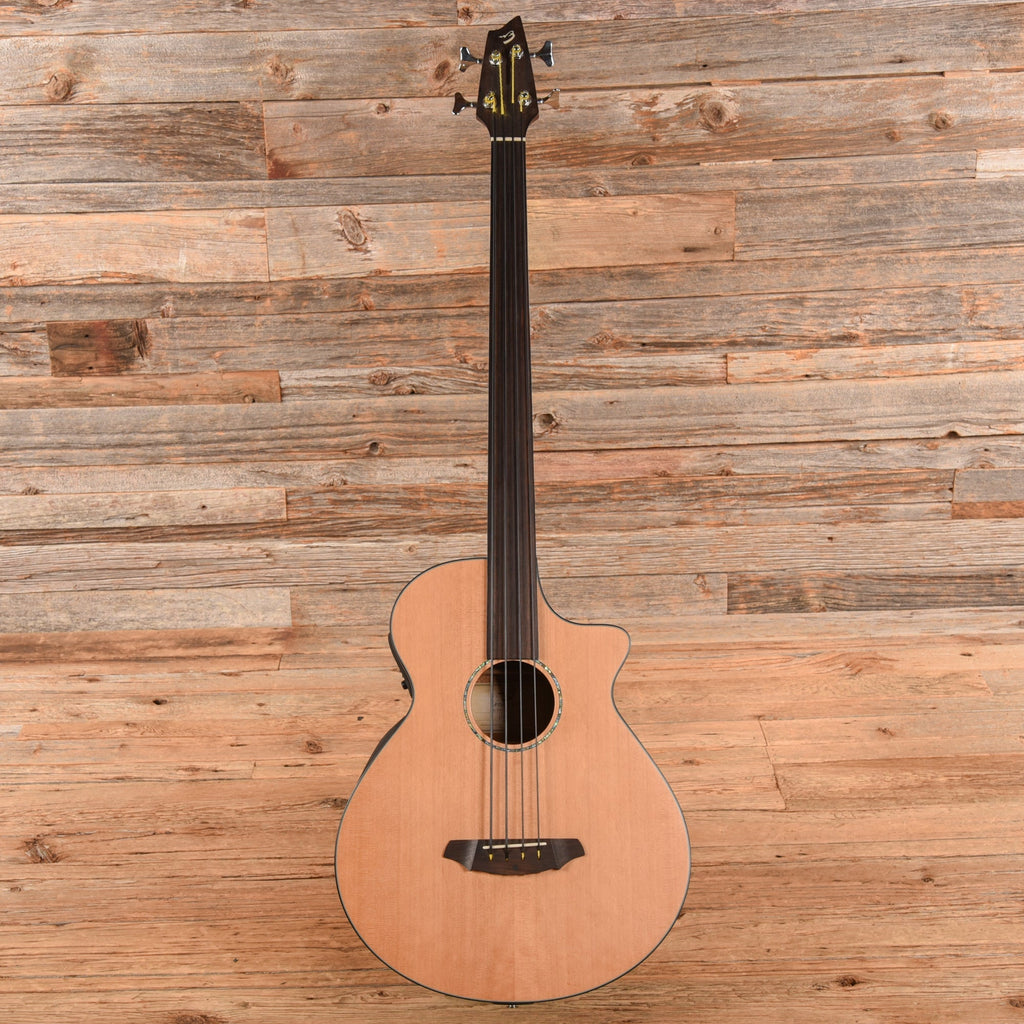 Breedlove Atlas Series BJ350/CMe4 Fretless Natural 2012 - View 4 | MusicMarket