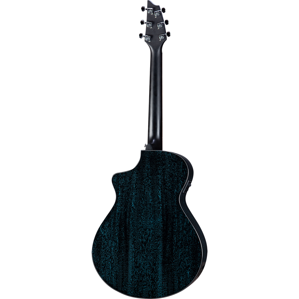 Breedlove Rainforest S Concert Midnight Blue CE Acoustic Electric Guitar - View 3 | MusicMarket