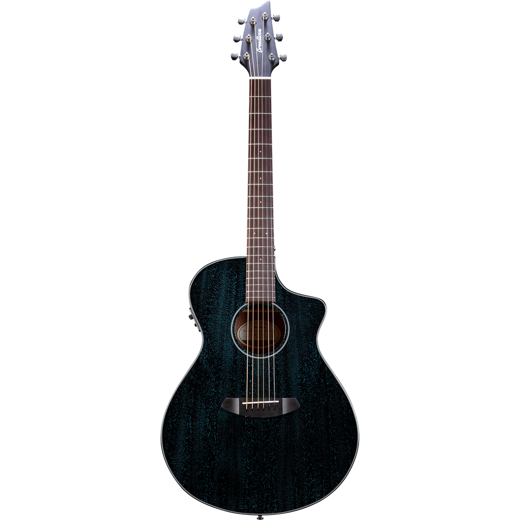Breedlove Rainforest S Concert Midnight Blue CE Acoustic Electric Guitar - View 2 | MusicMarket