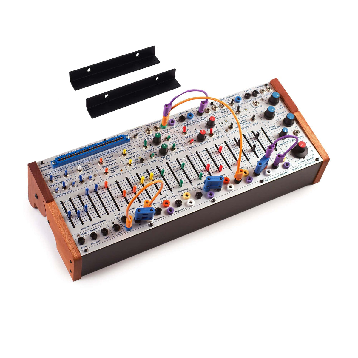 Buchla Easel Command Desktop Synthesizer and Rack Ears Pair Bundle - MusicMarket