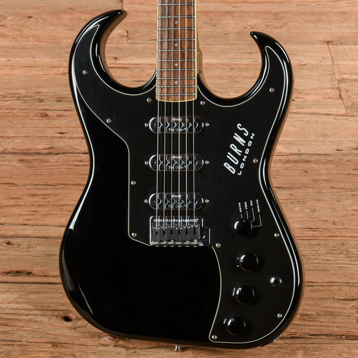 Burns Bison Reissue Black - View 2 | MusicMarket