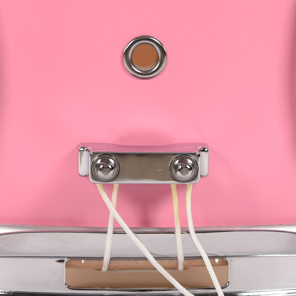 C&C 6.5x14 Gladstone Maple Snare Drum Bubble Gum Pink Satin - View 4 | MusicMarket