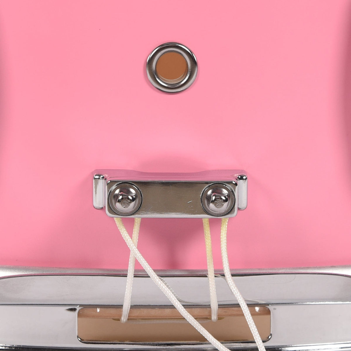 C&C 6.5x14 Gladstone Maple Snare Drum Bubble Gum Pink Satin - View 4 | MusicMarket