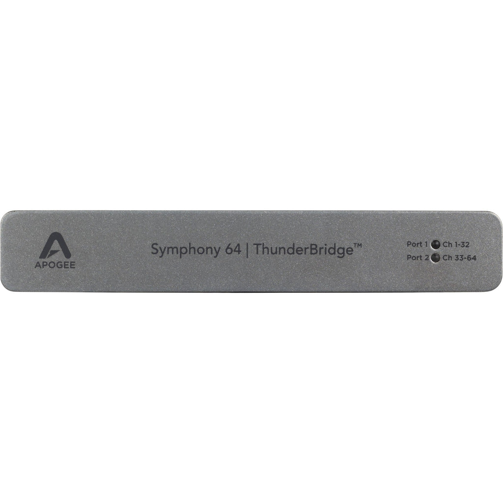 Apogee Symphony 64 ThunderBridge Thunderbolt Connection - View 5 | MusicMarket