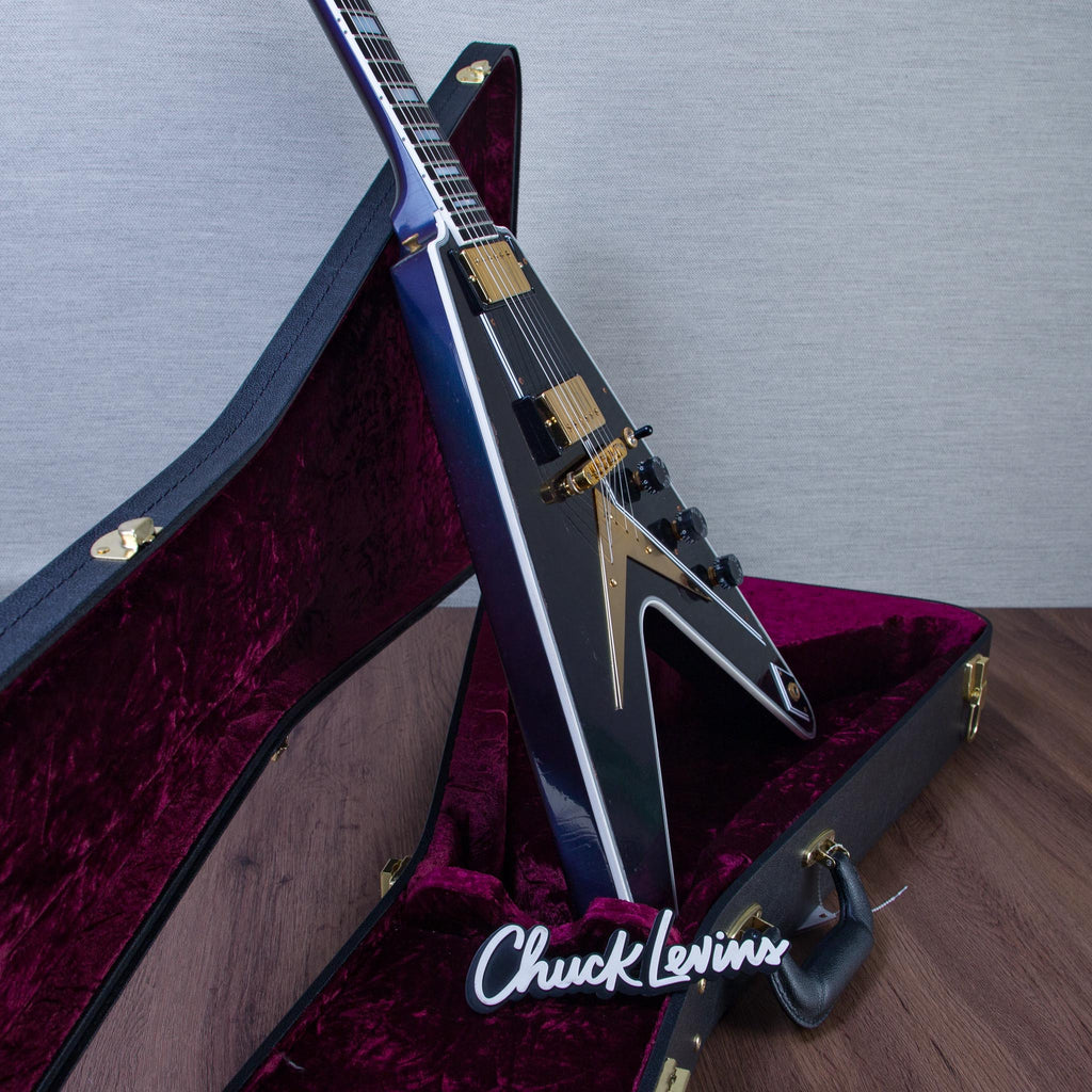 Gibson Custom Shop Murphy Lab Flying V Custom Electric Guitar - Light Aging Full Shift - #CS601306 - View 9 |