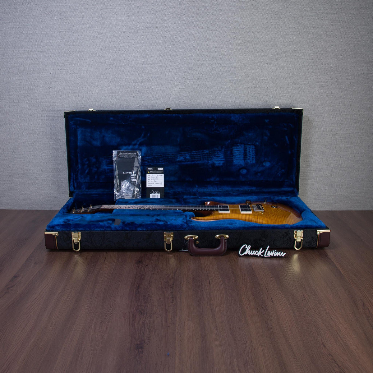 PRS Limited Edition Custom 24 "Birds of a Feather" Electric Guitar - Honey Gold - #0430904 - View 11 | MusicMarket