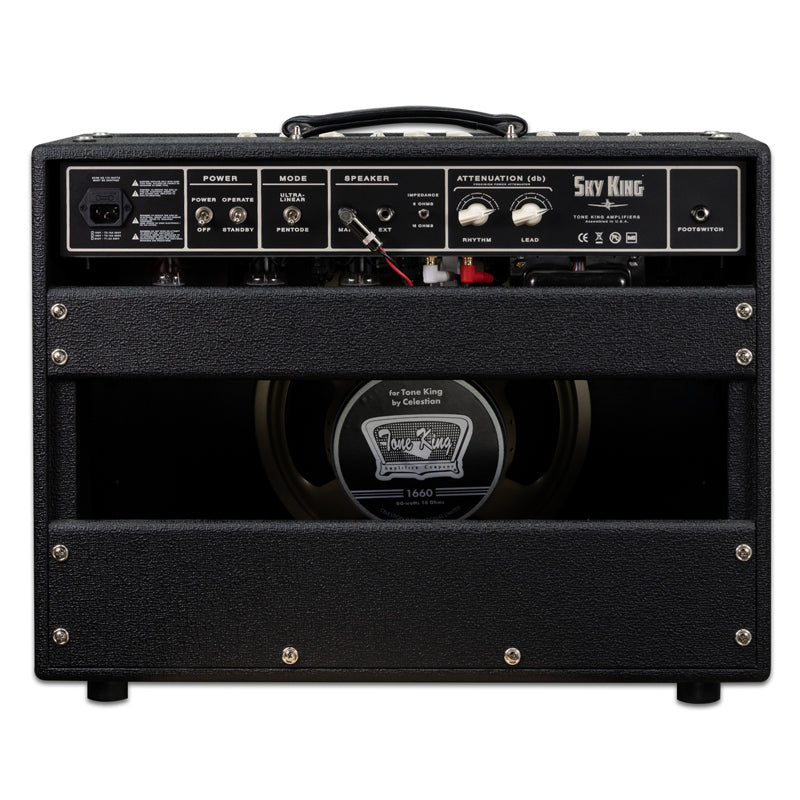 Tone King Sky King 35-Watt 1x12 Combo Tube Electric Guitar Amplifier - Black - View 4 | MusicMarket