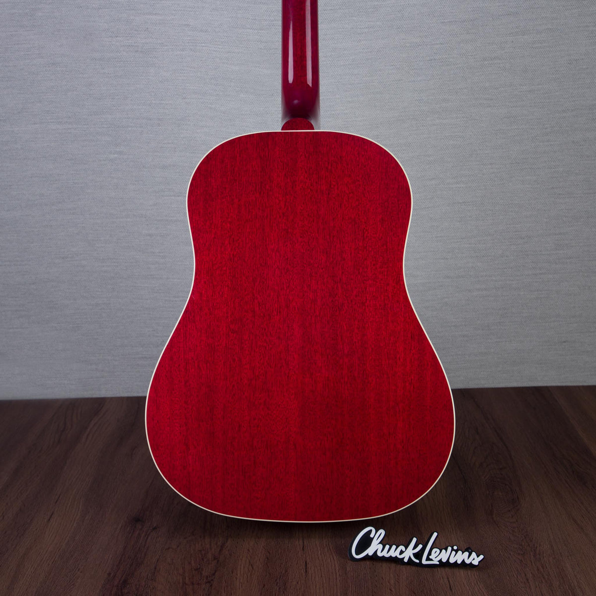 Gibson J-45 Standard Acoustic Electric Guitar - Natural Top And Cherry Back And Sides - #23134100 - View 5 | MusicMarket