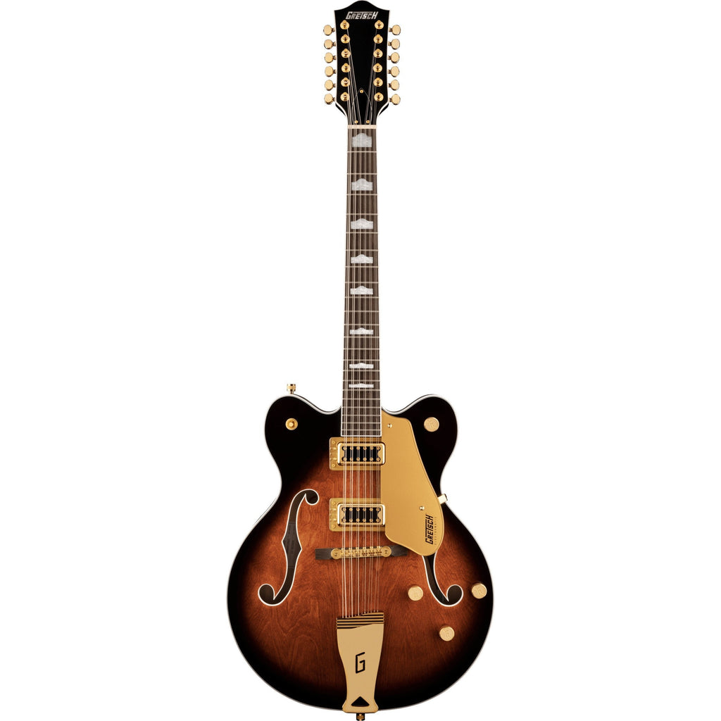 Gretsch G5422G-12 Electromatic Classic Double-Cut 12-String Hollowbody Electric Guitar - Single Barrel Burst -