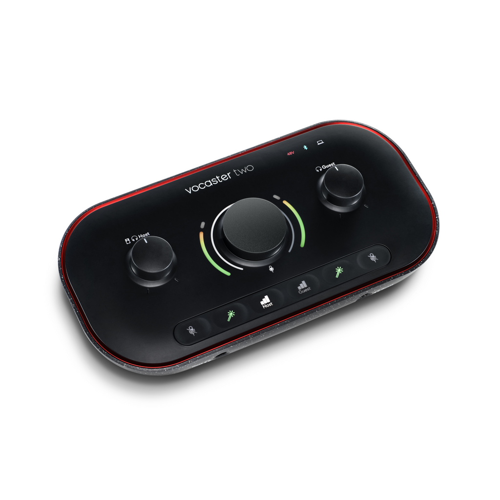 Focusrite Vocaster Two 2-Channel Podcast Interface - View 3 | MusicMarket
