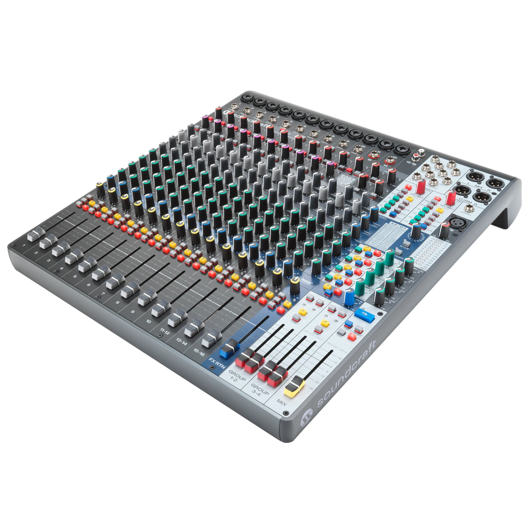 Soundcraft Signature Plus 16 Mixer with Lexicon and 4x4 USB-C Interface - View 3 | MusicMarket