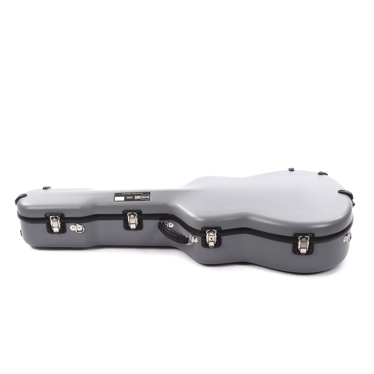Calton Cases Acoustic D-18 Guitar Case Gray w/Blue Velvet Interior - MusicMarket