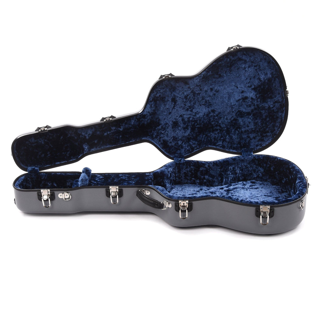 Calton Cases Acoustic D-18 Guitar Case Gray w/Blue Velvet Interior - View 2 | MusicMarket