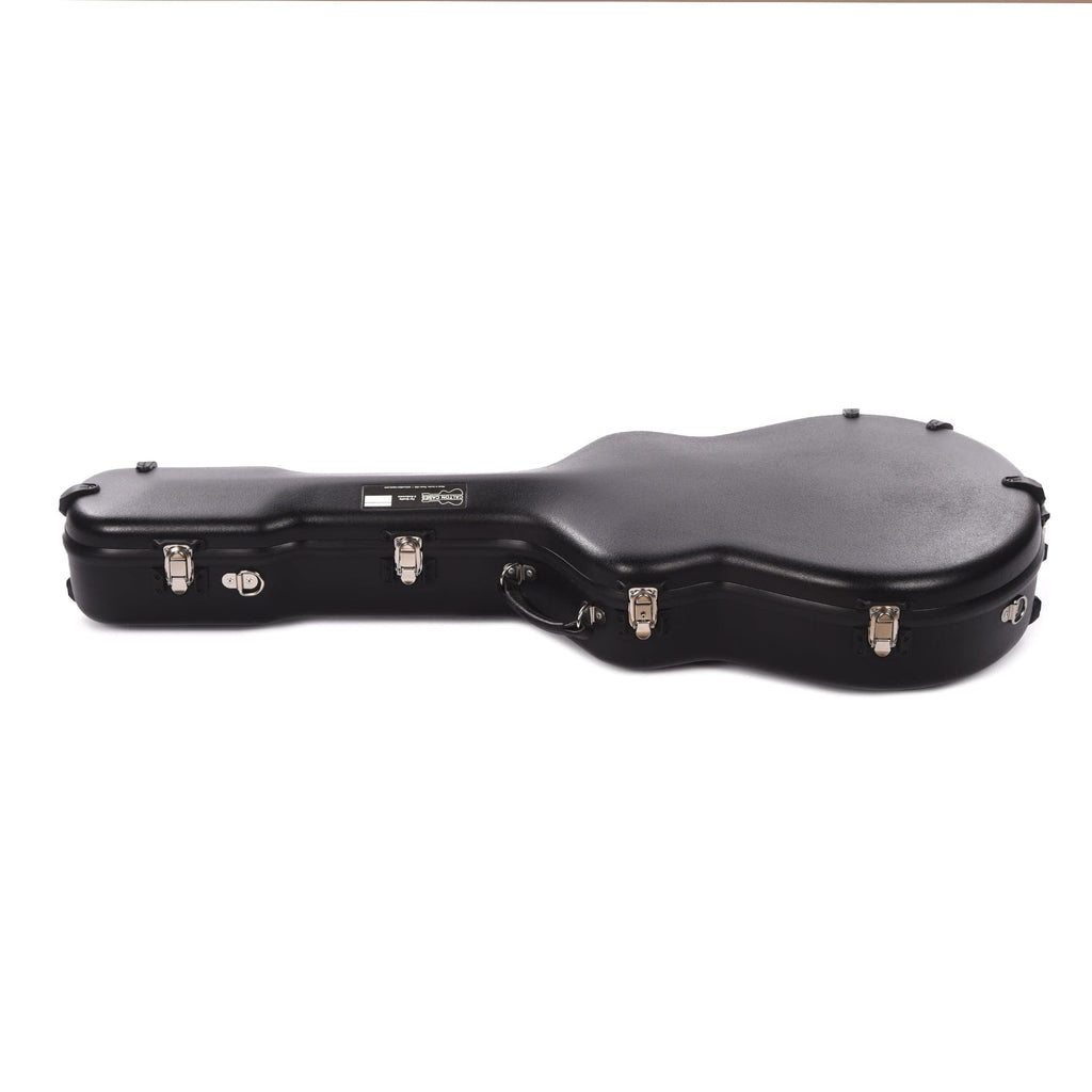 Calton Cases Electric ES-335 Guitar Case Black w/Gold Velvet Interior - MusicMarket