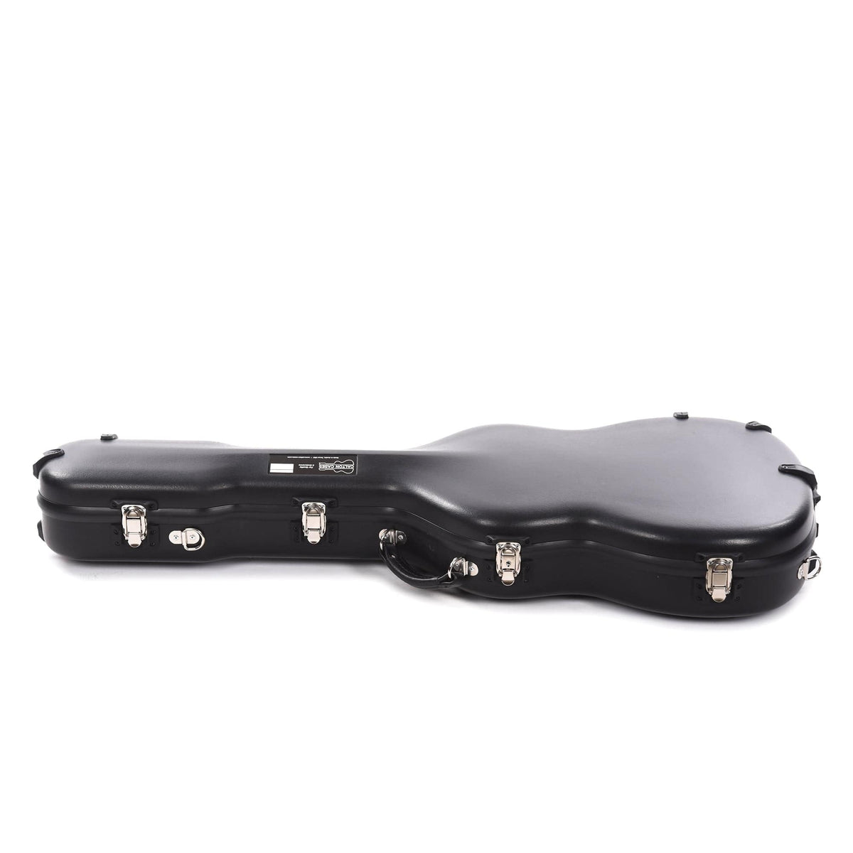 Calton Cases Electric Stratocaster Guitar Case Black w/Red Velvet Interior - MusicMarket