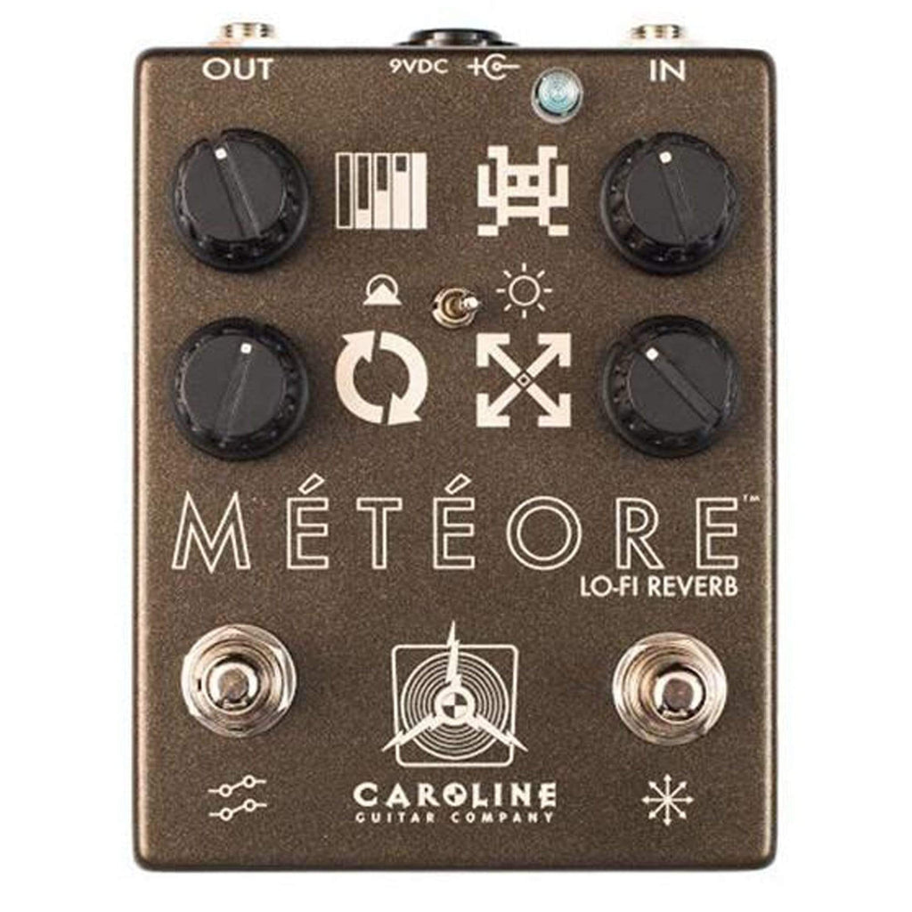 Caroline Meteore Lo-Fidelity Reverb Bundle w/ Truetone 1 Spot Space Saving 9v Adapter - View 2 | MusicMarket