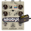 Caroline Kilobyte Lo-Fidelity Digital Delay 64 Graphic Bundle w/ Truetone 1 Spot Space Saving 9v Adapter - MusicMarket