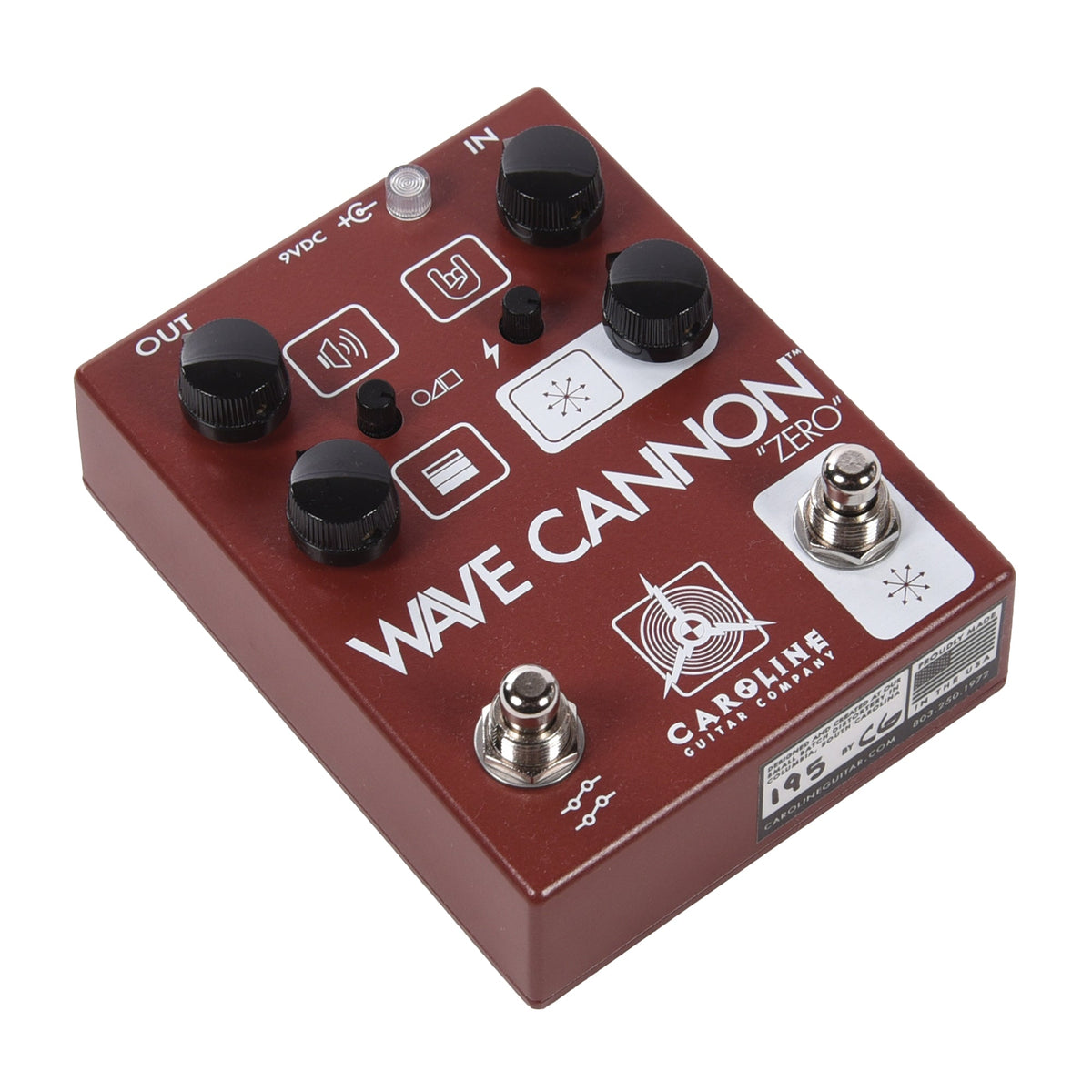 Caroline Wave Cannon Zero Distortion Pedal - View 2 | MusicMarket