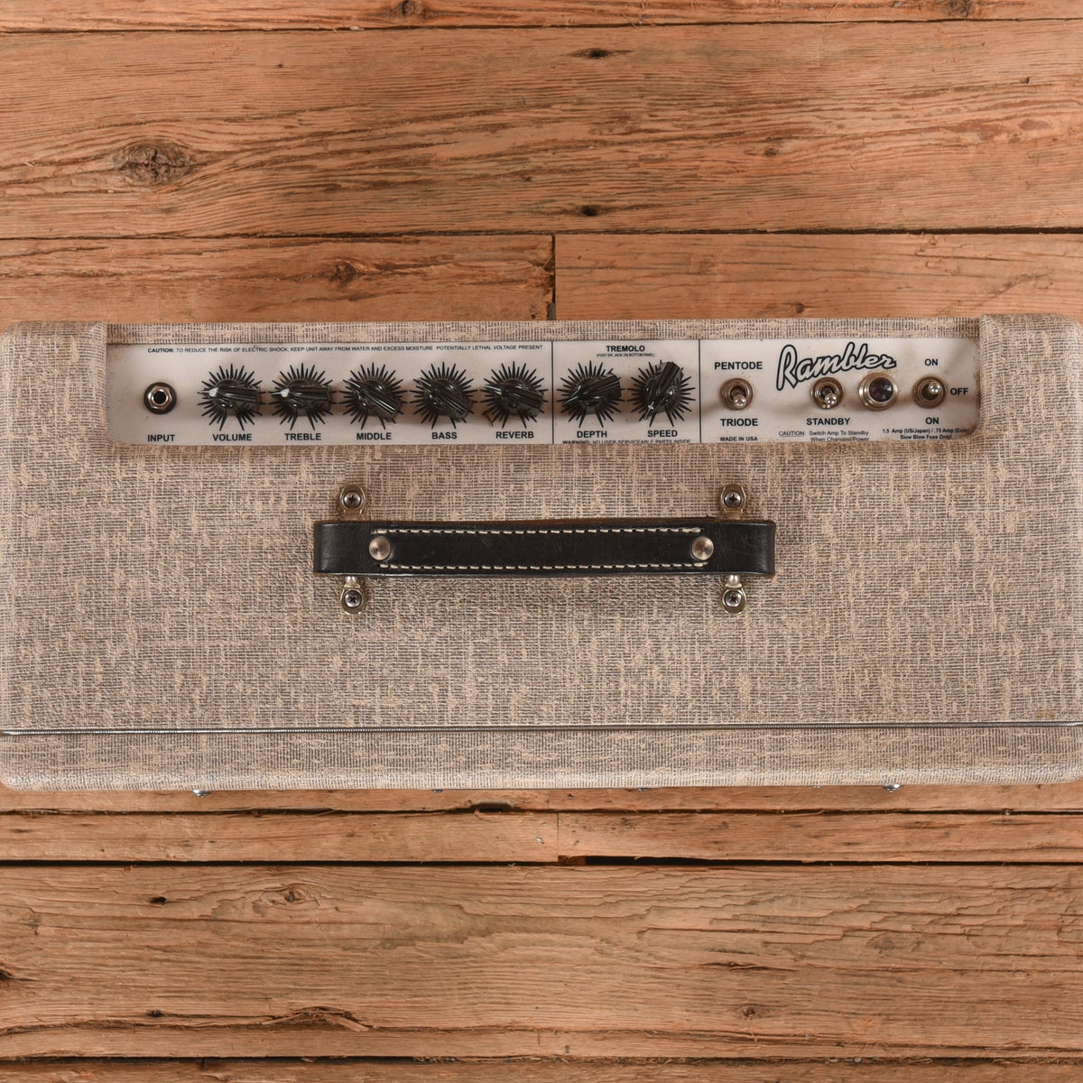 Carr Rambler 28-Watt 1x12" Guitar Combo - View 3 | MusicMarket