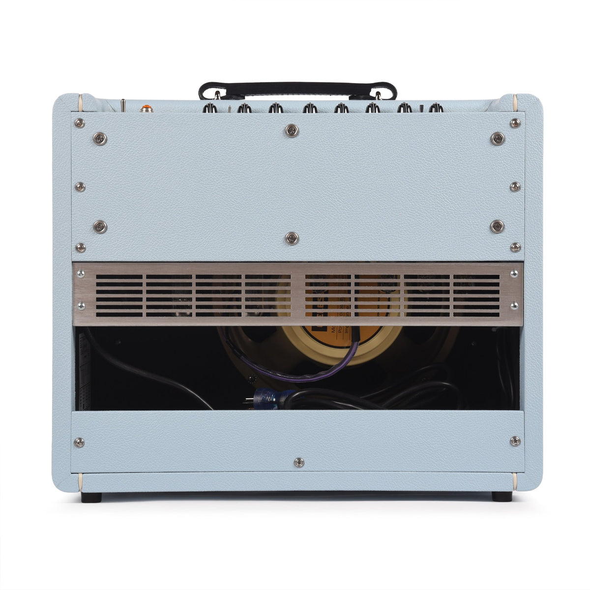 Carr Mercury V 16W 1x12 6V6 Reverb Combo Sonic Blue - View 4 | MusicMarket