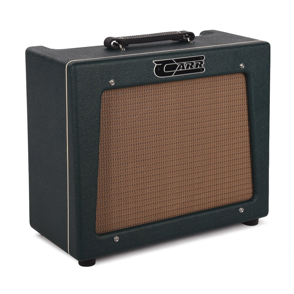 Carr Rambler 28/14W 1x12 6L6 Class A Tremolo & Reverb Combo Green w/Footswitch - View 2 | MusicMarket