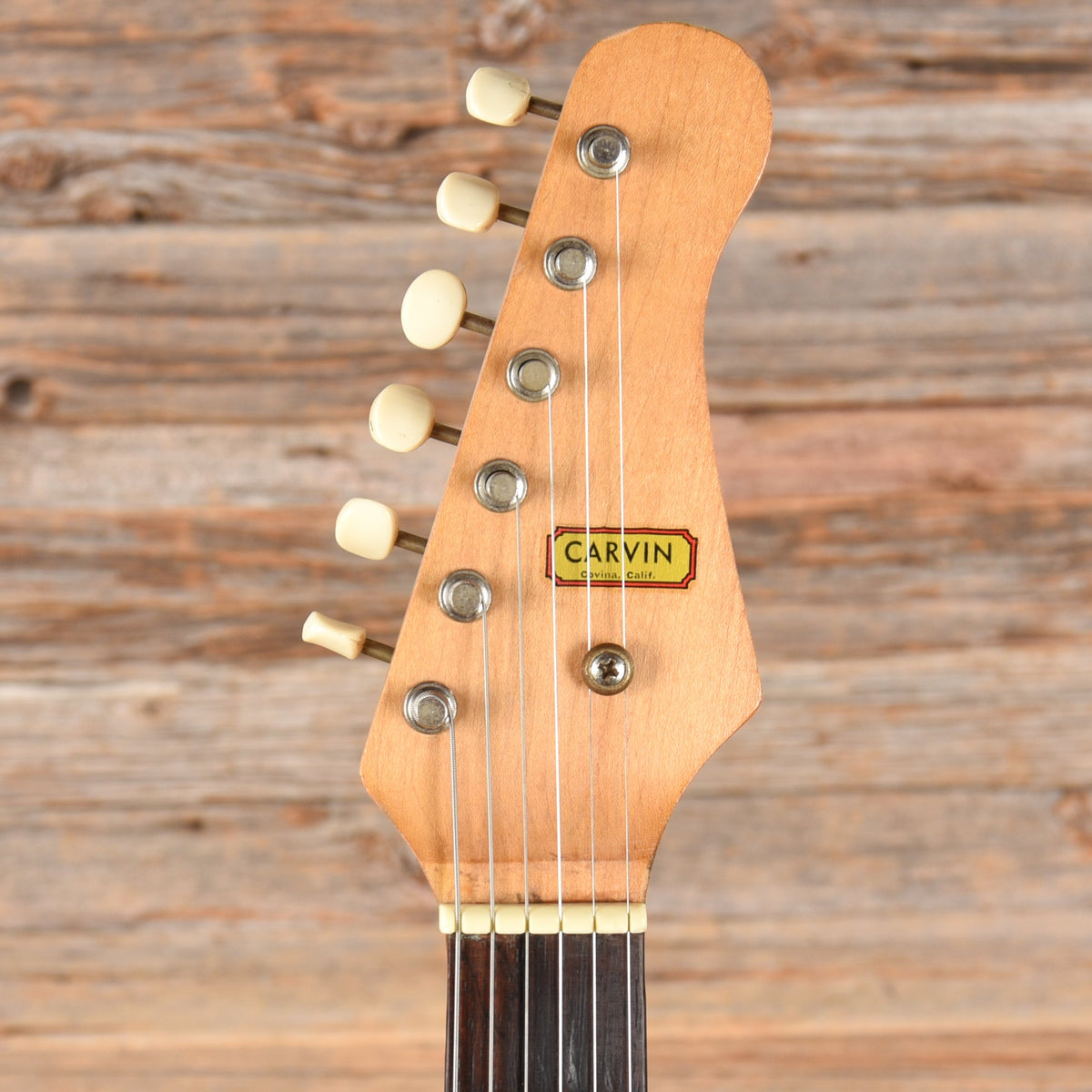 Carvin #61-SGB Natural 1960s - View 6 | MusicMarket