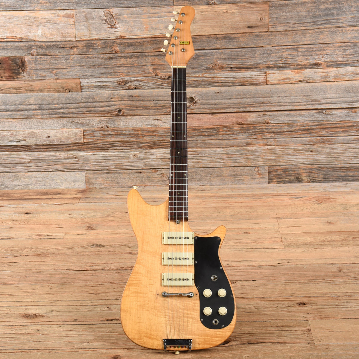 Carvin #61-SGB Natural 1960s - View 4 | MusicMarket