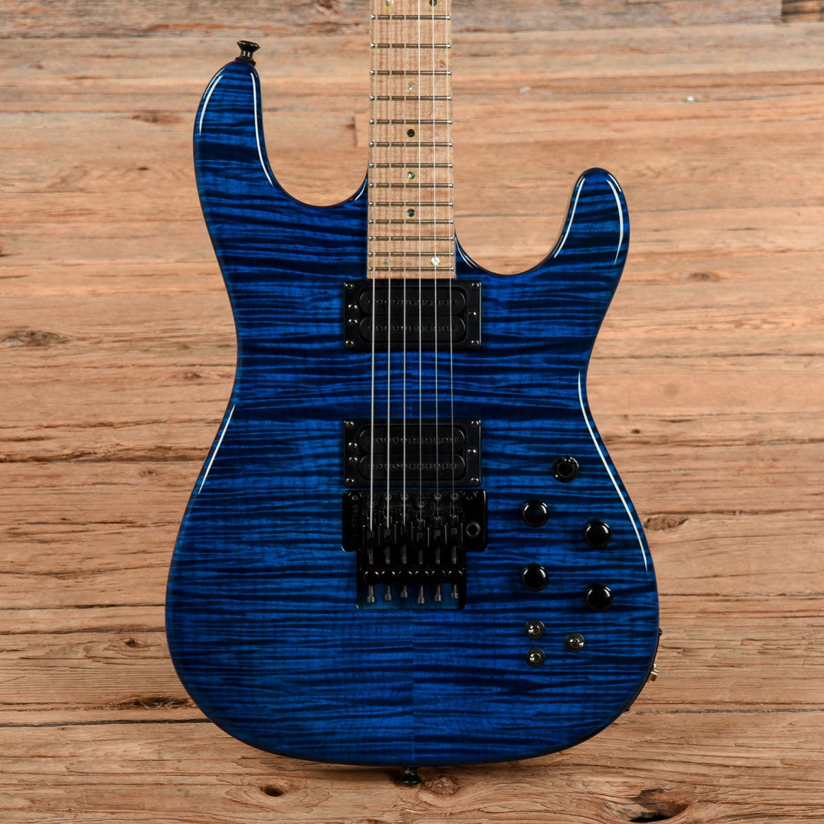 Carvin JB200C Jason Becker Transparent Blue 2013 - MusicMarket