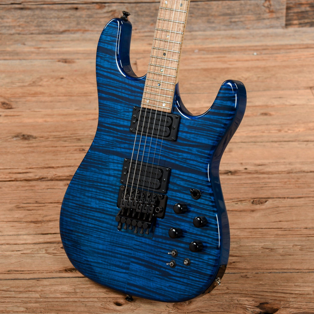 Carvin JB200C Jason Becker Transparent Blue 2013 - View 2 | MusicMarket