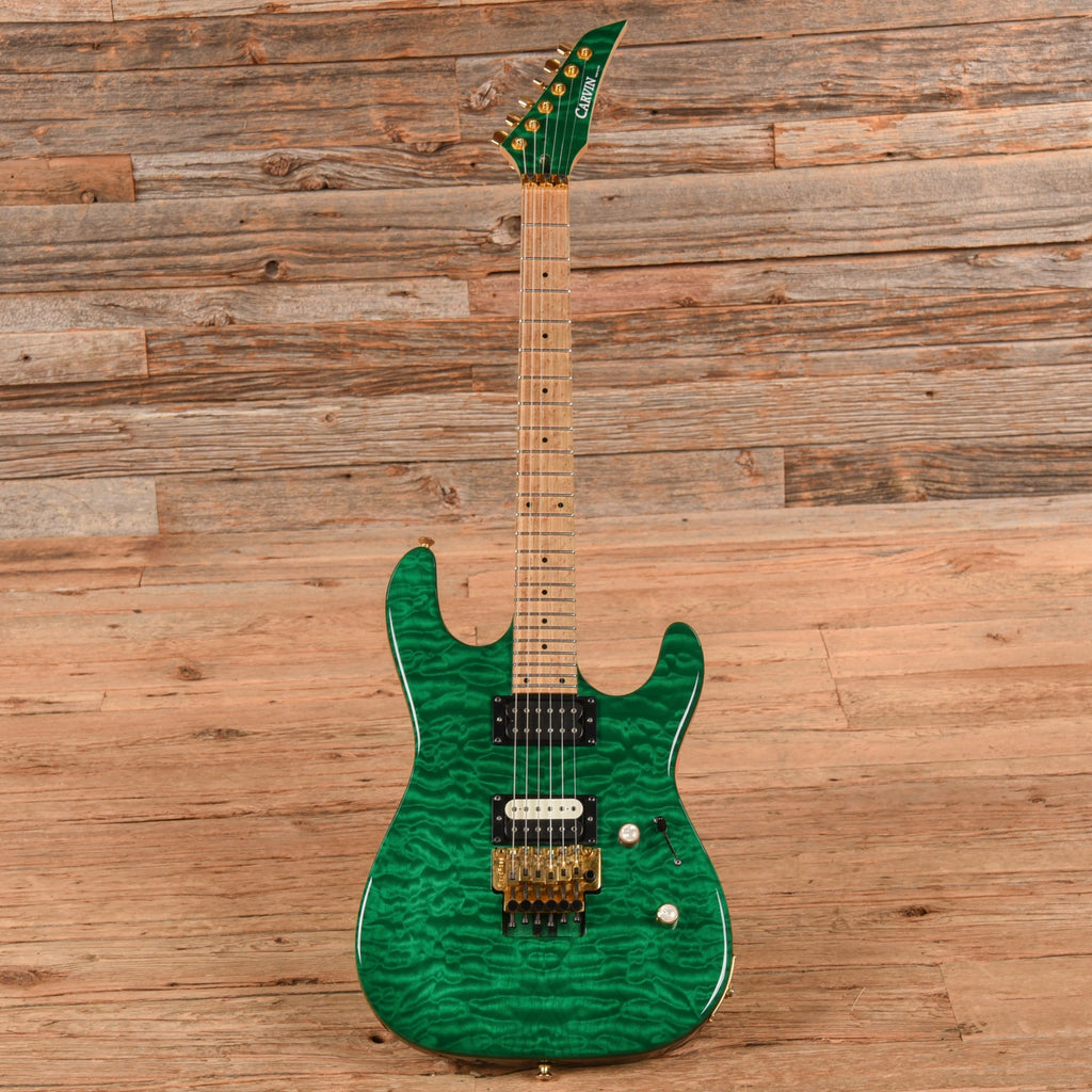Carvin ST300 Transparent Green - View 4 | MusicMarket