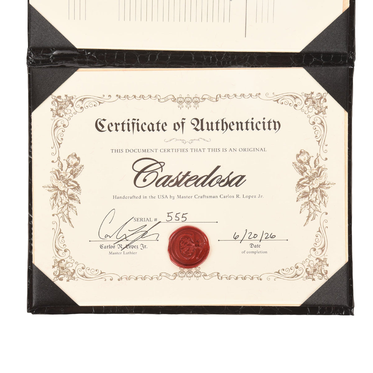 Castedosa Maravilla L-84 Standard Aged Silver Fox - View 11 | MusicMarket