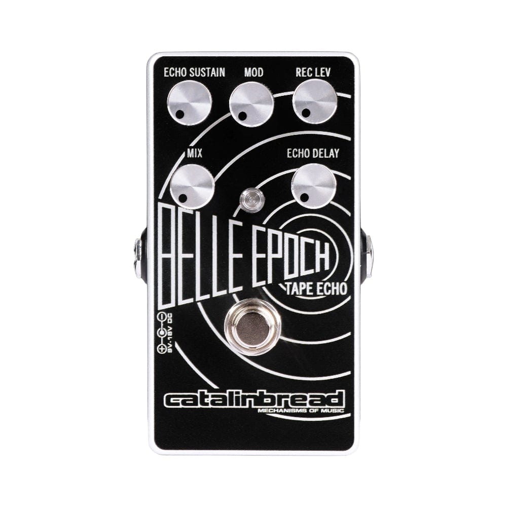 Catalinbread Belle Epoch Tape Echo Black and Silver - MusicMarket