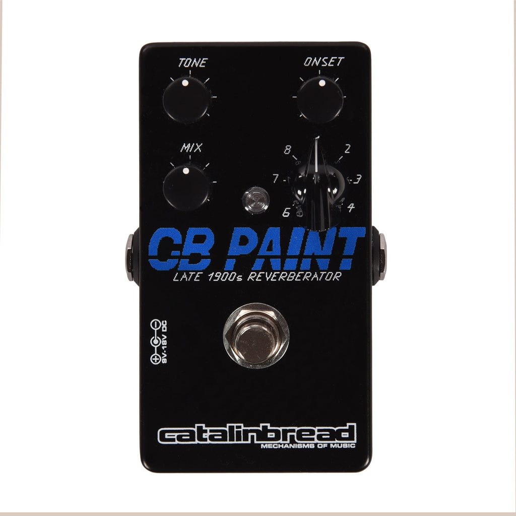 Catalinbread CB Paint Late 1900's Reverberator Pedal - MusicMarket