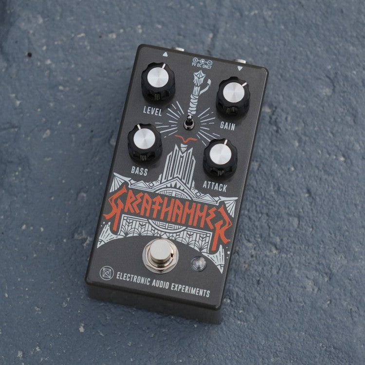 Electronic Audio Experiments Greathammer Bass Drive Effects Pedal - View 2 | MusicMarket