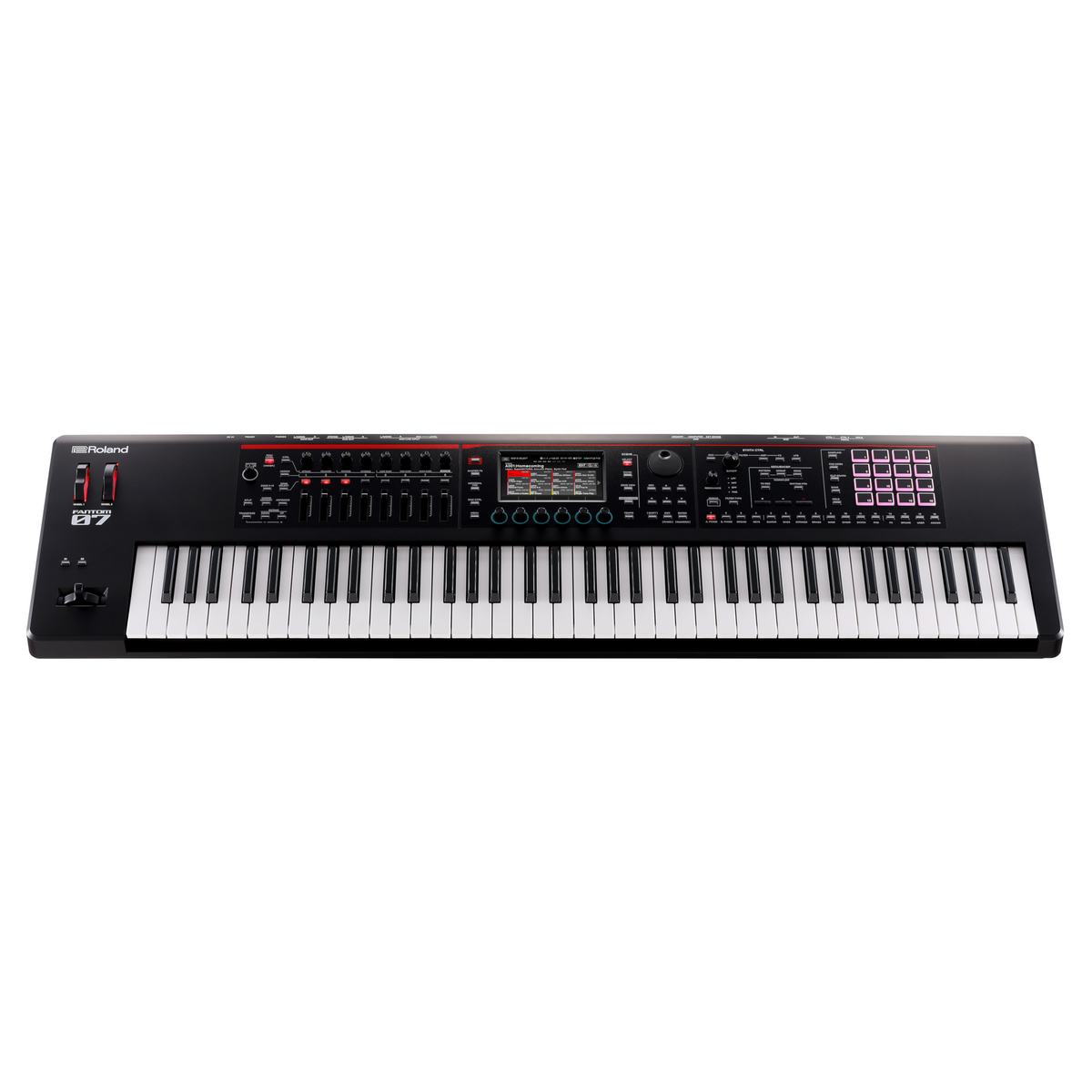 Roland FANTOM-07 Music Workstation Synthesizer Keyboard - Mint, Open Box - View 2 | MusicMarket