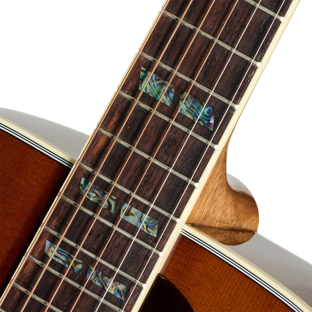 Gibson Custom Shop Hummingbird Elegant Koa Acoustic Electric Guitar - Honey Burst - View 13 | MusicMarket