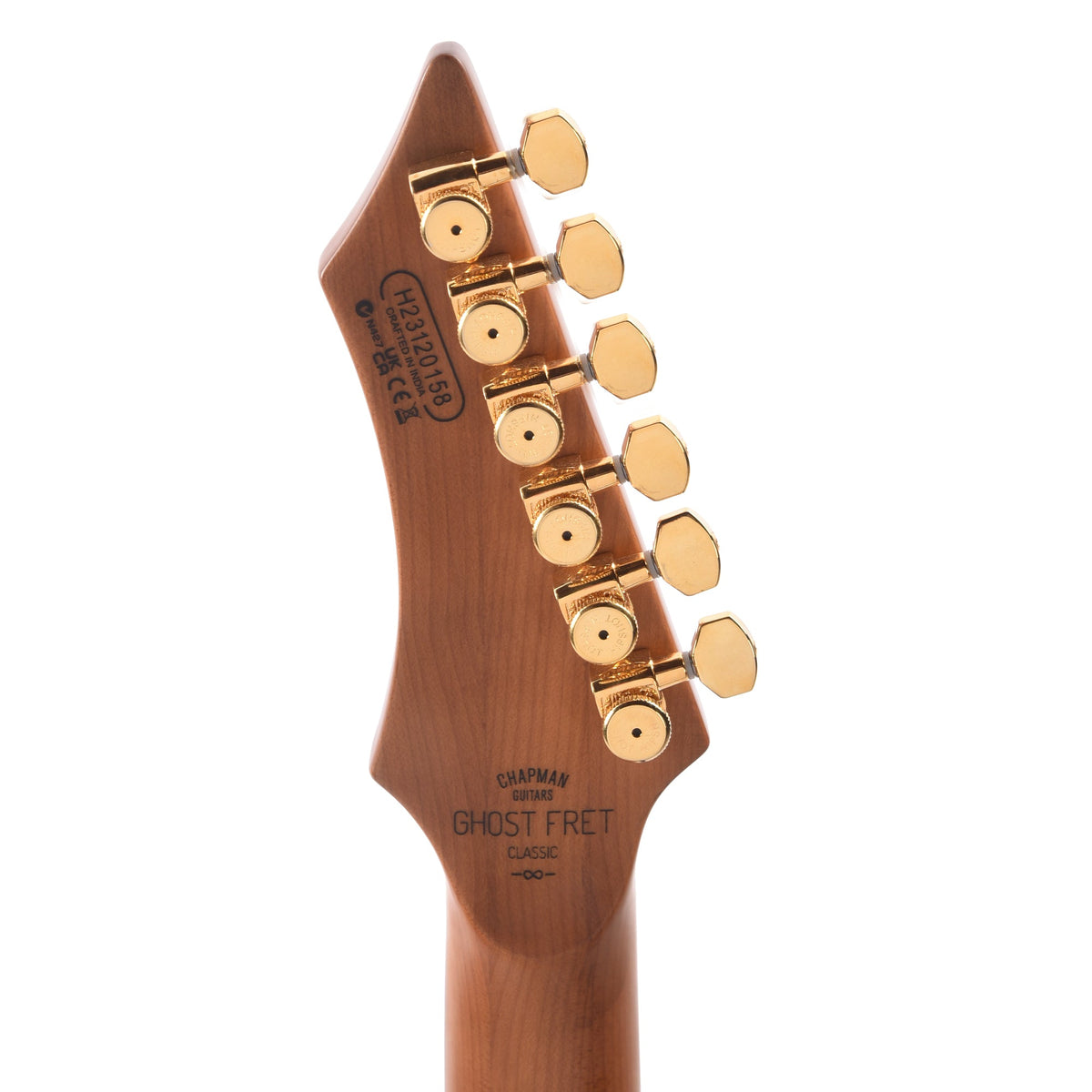 Chapman Ghost Fret Classic Manhattan Black - View 6 | MusicMarket