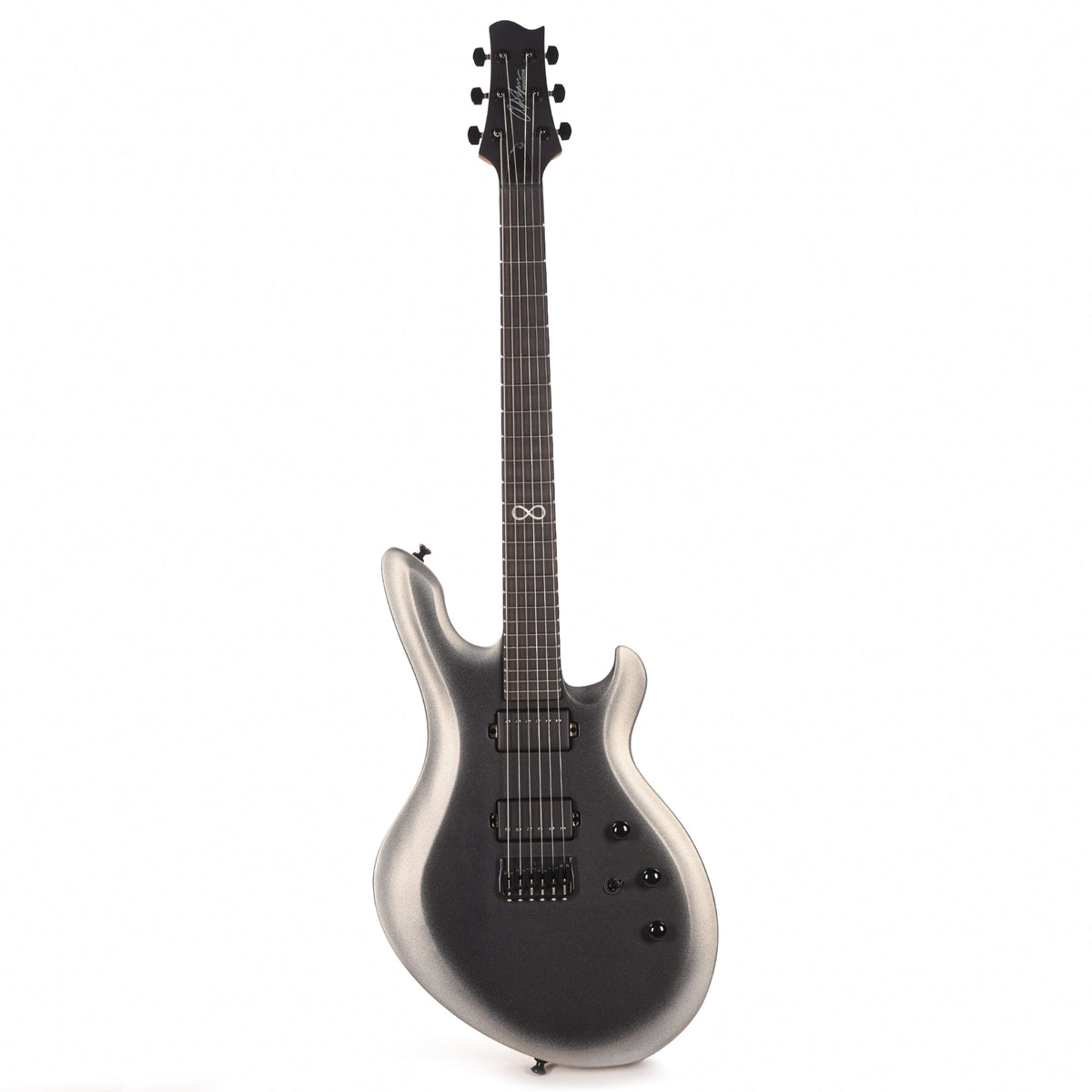 Chapman Guardian Cyber Silver Burst Metallic Satin - View 4 | MusicMarket