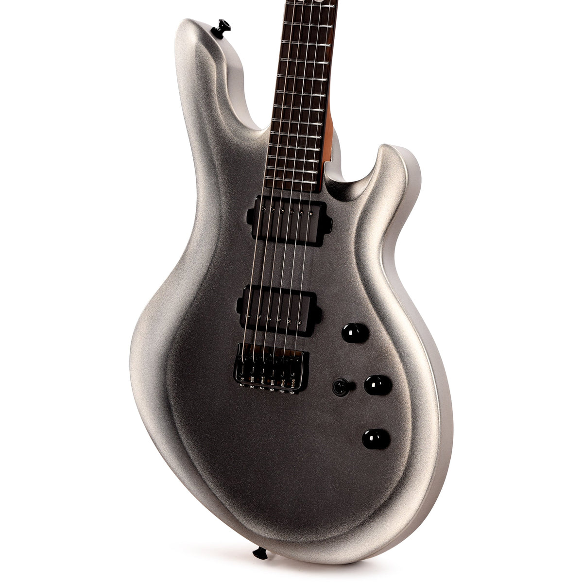 Chapman Guardian Cyber Silver Burst Metallic Satin - View 2 | MusicMarket