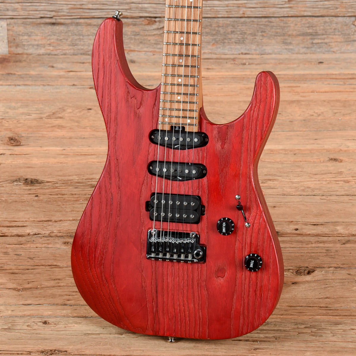 Charvel Pro Mod DK24 HSS Red Sandblasted - View 2 | MusicMarket