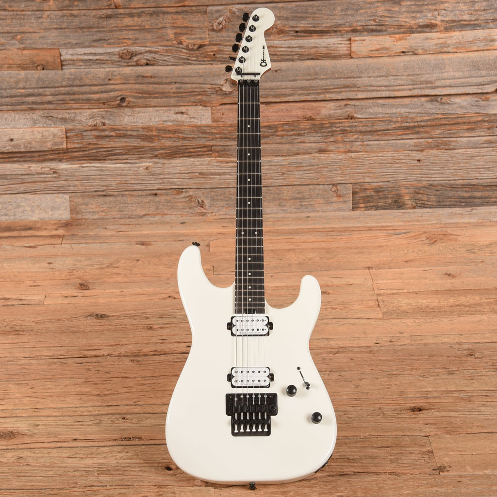 Charvel Pro-Mod Plus San Dimas Style 1 HH FR E White 2025 - View 4 | MusicMarket