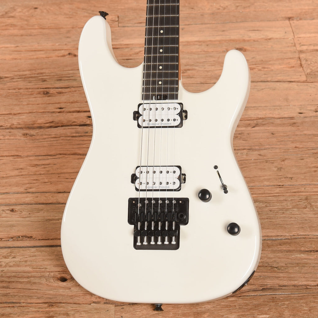 Charvel Pro-Mod Plus San Dimas Style 1 HH FR E White 2025 - View 2 | MusicMarket