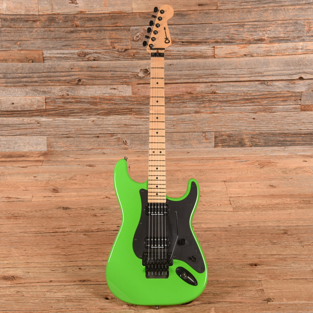 Charvel Pro-Mod So-Cal Style 1 HH Slime Green 2015 - View 4 | MusicMarket
