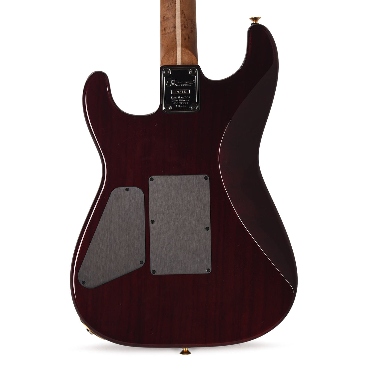 Charvel Custom Shop Roasted San Dimas 2H Floyd Rose NOS Trans Oxblood Master Built by "Red Dave" Dave Nichols -