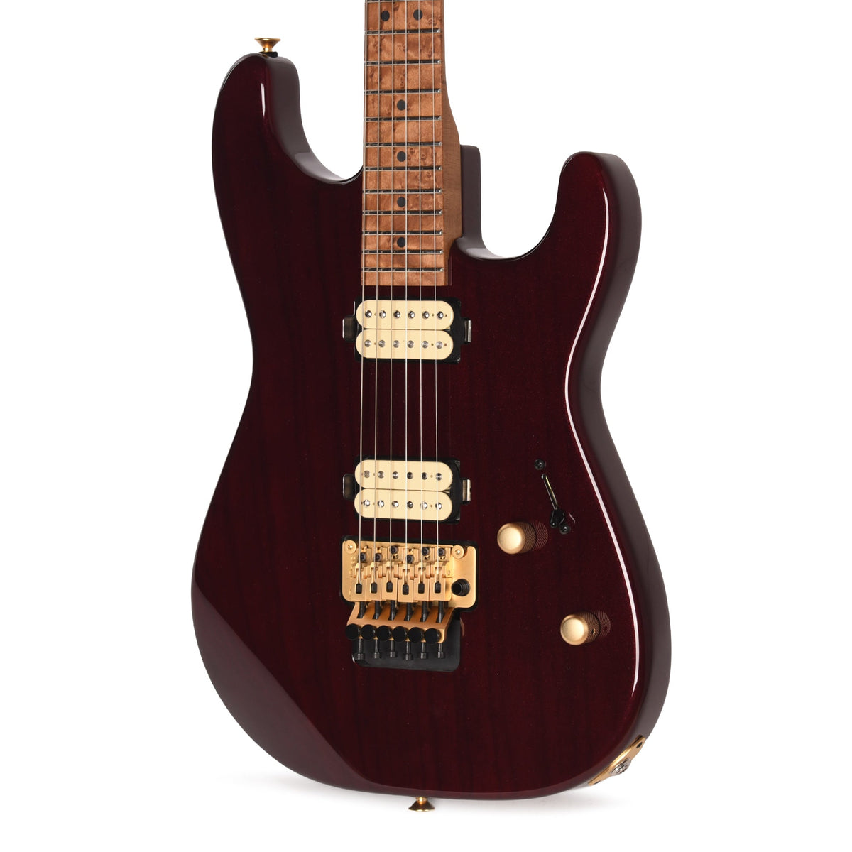 Charvel Custom Shop Roasted San Dimas 2H Floyd Rose NOS Trans Oxblood Master Built by "Red Dave" Dave Nichols -