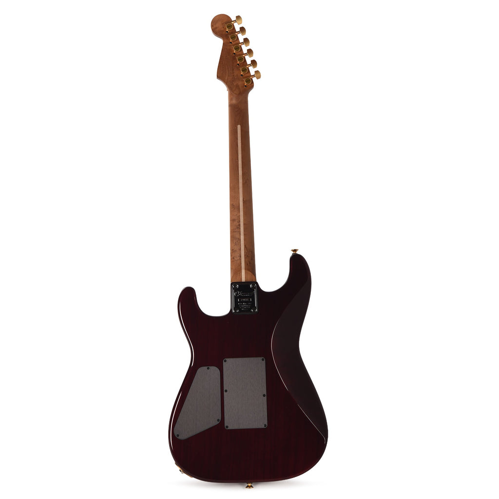 Charvel Custom Shop Roasted San Dimas 2H Floyd Rose NOS Trans Oxblood Master Built by "Red Dave" Dave Nichols -