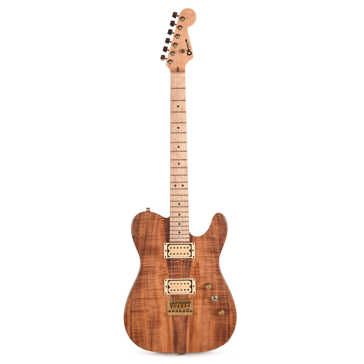 Charvel Custom Shop Special Edition Style 2 Tasmanian Blackwood/Roasted Ash w/Oil Finished Birdseye Maple Neck -