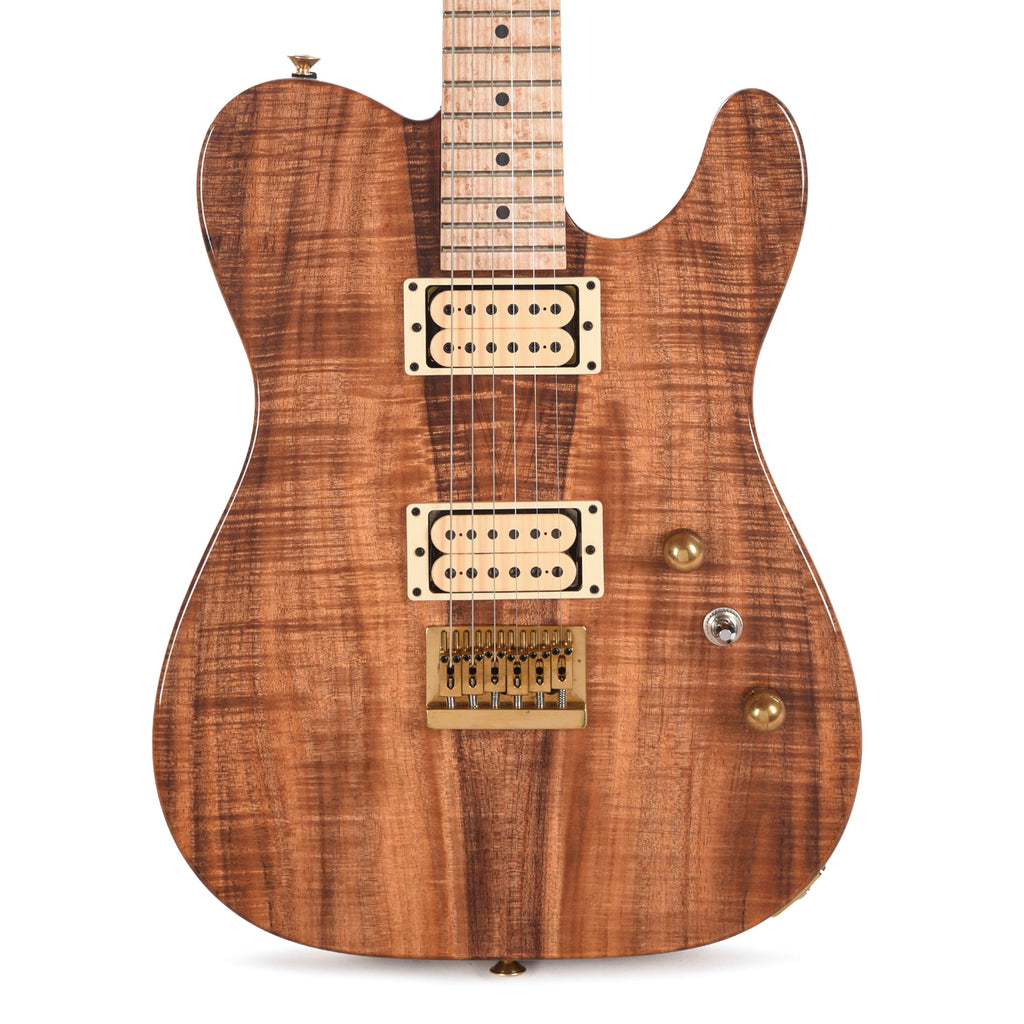 Charvel Custom Shop Special Edition Style 2 Tasmanian Blackwood/Roasted Ash w/Oil Finished Birdseye Maple Neck -