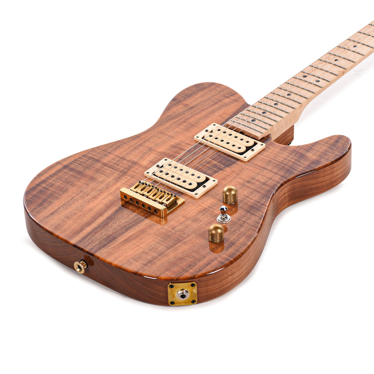 Charvel Custom Shop Special Edition Style 2 Tasmanian Blackwood/Roasted Ash w/Oil Finished Birdseye Maple Neck -