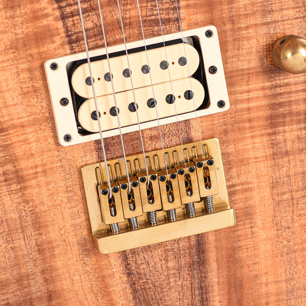 Charvel Custom Shop Special Edition Style 2 Tasmanian Blackwood/Roasted Ash w/Oil Finished Birdseye Maple Neck -